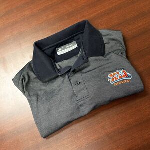 Cutter & Buck Polo Chicago Bears Super Bowl‎ XLI Mens Size L Shirt DryTec